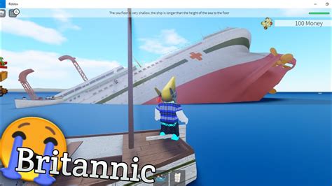 Britannic Sinking Britannic Sleeping Sun Britannic Roblox Youtube