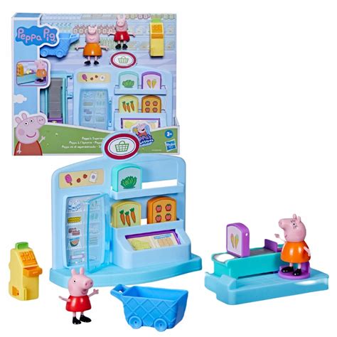 Winka Peppa Supermarket Zestaw Sklep Figurki Hasbro F