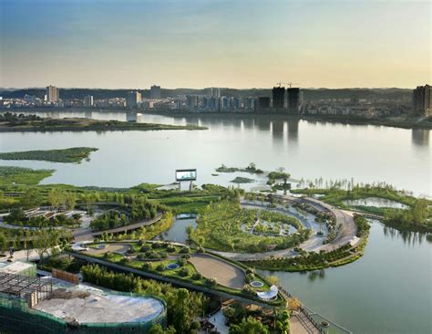 waterfront road  chuan china blvd  chuan eco city