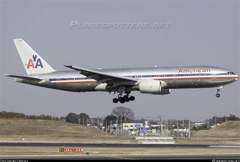 N778AN American Airlines Boeing 777 223 ER Photo By Chameleon ID