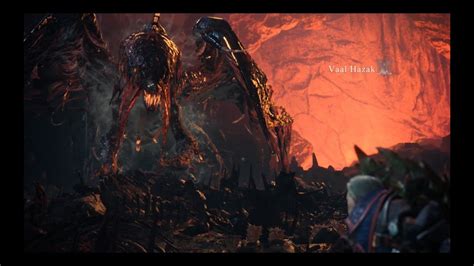 ENCARGOS Vaal Hazak Monstruo Infernal MONSTER HUNTER WORLD YouTube