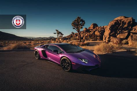 Plum Crazy Lamborghini Aventador with Custom Parts — CARiD.com Gallery