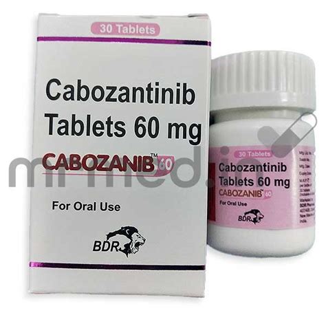 Buy CABOZANIB 60MG TAB Online Uses Price Dosage Instructions Side