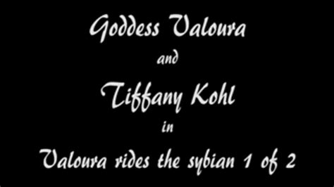 W100124 Goddess Valoura And Tiffany Kohl In Valoura Rides The Sybian