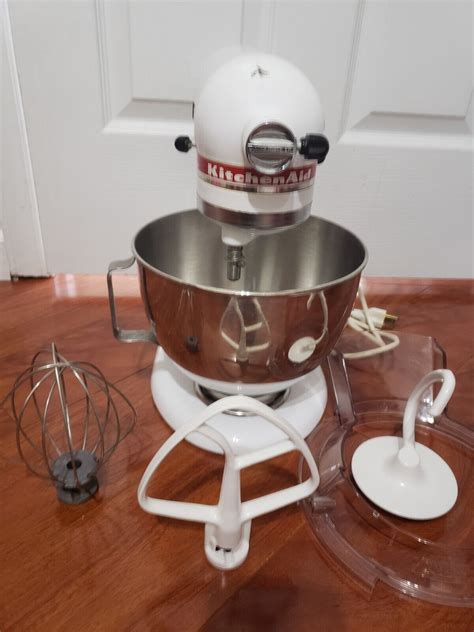 Kitchenaid Ksm90 10 Speed Ultra Power Mixer With Bowl And 3 Attachments Ebay