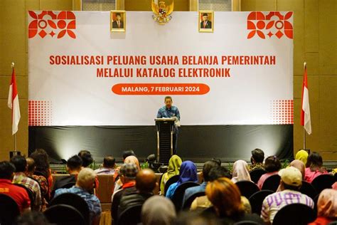 Lkpp Sosialisasi Kebijakan Penyelenggaraan Katalog Elektronik Di Malang