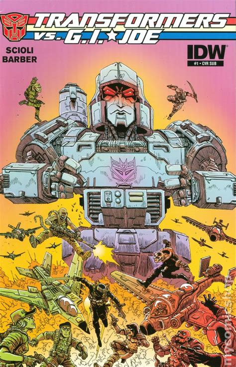 Transformers Vs G I Joe Idw Comic Books