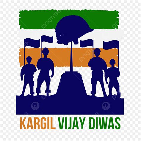 Kargil Vijay Diwas Amarillo Verde Vactor Design Png Kargil Vijay