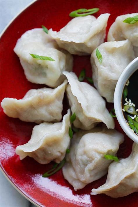 Pork And Chive Dumplings Easy Delicious Recipes Pork And Chive