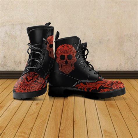 Bloody Skull Boots American Legend Rider