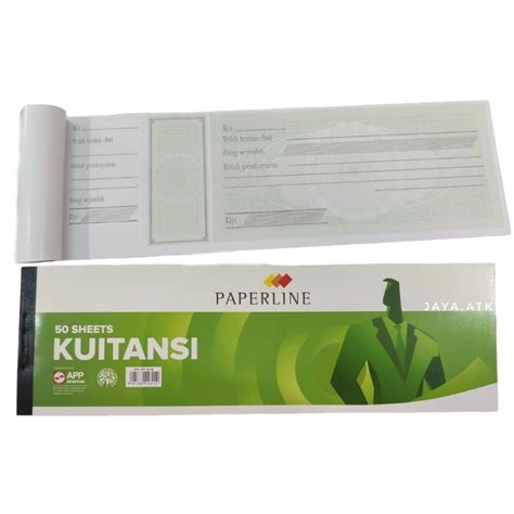 Jual Buku Kwitansi Kuitansi Besar Lbr Paperline Ppl Kt B X Cm