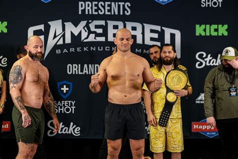 Junior Dos Santos Wins Gamebred Bareknuckle Mma Heavyweight Title In