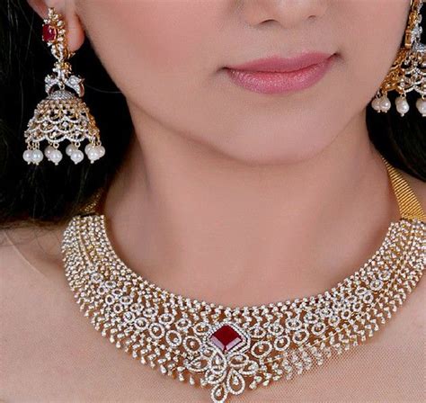 Pin By Anila Reddy On Diamond Jewelry Wedding Jewellery Designs