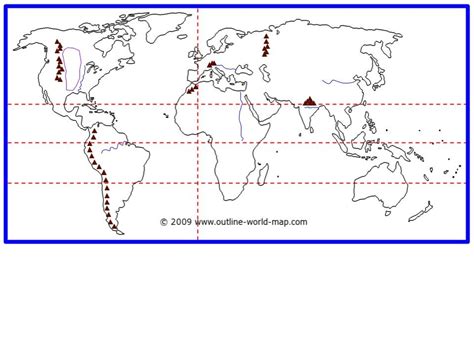 Map Quiz #1: The Basics (Oceans, Continents, Rivers, Mountains ...