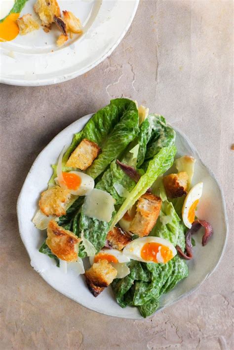 Caesar Salad With Homemade Croutons Daen S Kitchen