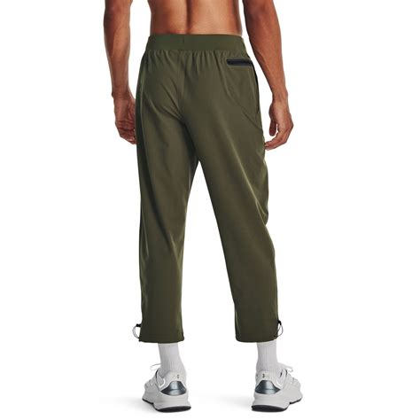 Under Armour Unstoppable Crop Pants Mens Open Hem Poly Tracksuit