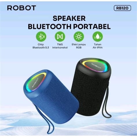 Jual Speaker Robot RB120 RGB Bluetooth 5 3 Shopee Indonesia