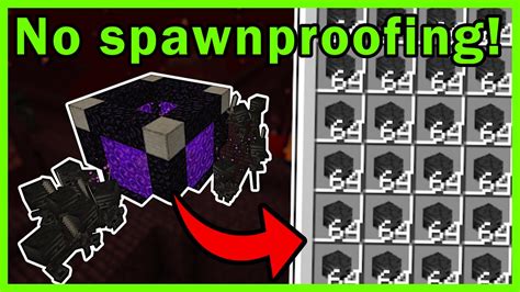 Easy Wither Skeleton Skull Farm Tutorial In Minecraft Bedrock