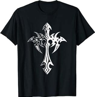 Gothic Cross Grunge Aesthetic Mall Goth Punk T Shirt Walmart