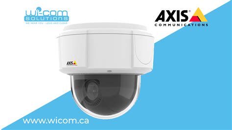 AXIS M55 PTZ Camera Series | Wi-Com Solutions Inc.