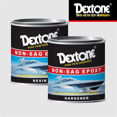 Jual Lem Dextone Non SAG Epoxy 1 Set Resin Dan Hardener Marine