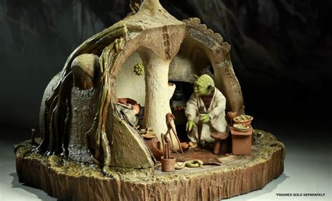 Star Wars Yodas Hut Sideshow Hot Toys R 550000 Em Mercado Livre