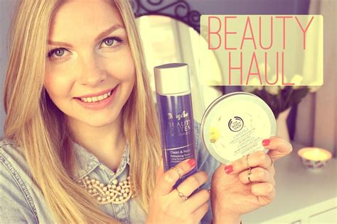 Beauty Pflege Haul The Body Shop DM Douglas YouTube