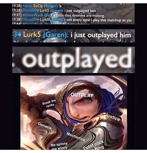 Garen Players In A Nutshell Rleagueofmemes