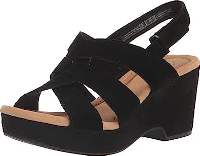 Amazon Clarks Women S Giselle Beach Wedge Sandal Platforms Wedges