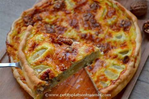 Recette De Tarte Poires Et Roquefort Petits Plats Entre Amis