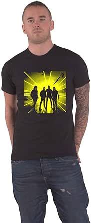 Metallica Camiseta M Seasons Burnt Strobe Band Logo New Official