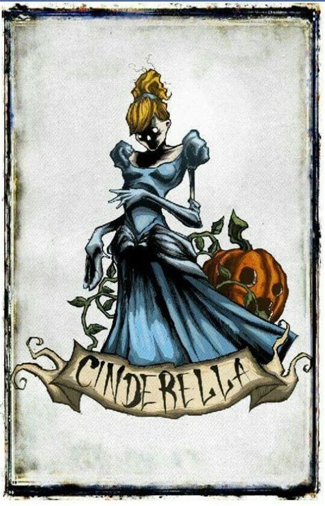 Shawn Coss Dark Disney Princesses Cinderella Dark Disney Art