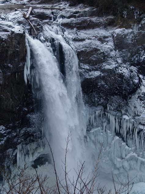 Snoqualmie Falls in Winter by MicheleHansen on DeviantArt