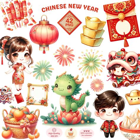 clip art chinese new year 1