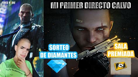 FREE FIRE EN VIVO SORTEO DE PASE ELITE Y DIAMANTE SALAS PRIVADAS PVP