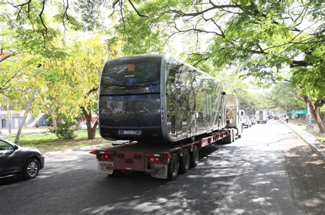 Llega a Yucatán la unidad de prueba del Ie tram con lo que el futuro