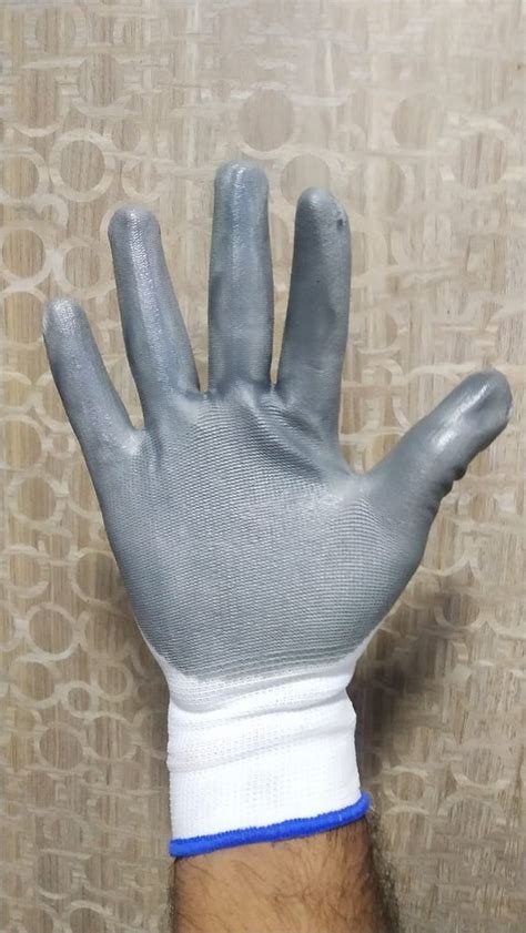 For Industrial Nitrile Coated Hand Gloves At Rs Pair In Mumbai Id