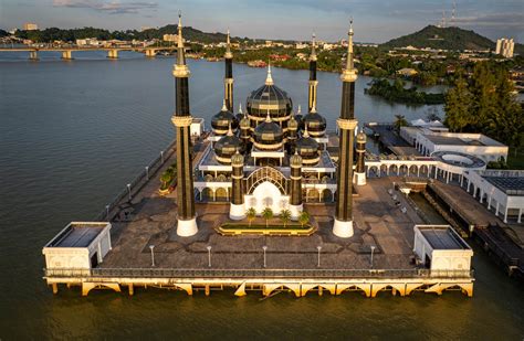 Architecture Masterprize Winner The Crystal Mosque In Kuala Terengganu