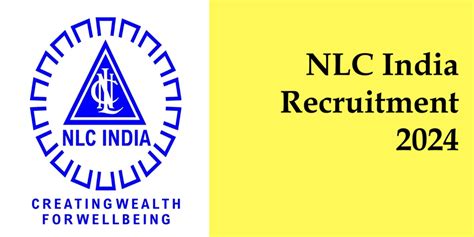 Nlc India Recruitment Urgent Apply Posts Infodata News