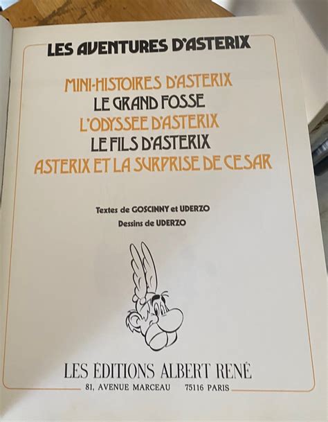 Astérix Collection Rombaldi tome 7 by Uderzo Albert 1986 Comic