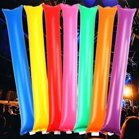 6pcs 55cm Cheering Up Stick Balloon Cheerleaders Inflatable Bam Bam