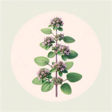 Oregano Plant: Morphological Characteristics and Features | AI Art ...