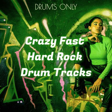 Stream World's Fastest Drummer Hard Rock Drum Backing Track (220 Bpm ...