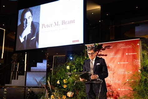 Peter M Brant Awarded The Archives Of American Art Medal The Brant