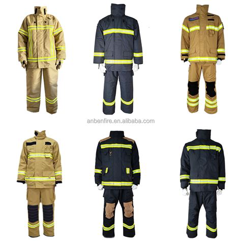 Anben Fire Factory Supply En469 Certificated Nomex 4 Layers Fire