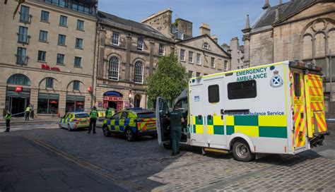 Mans Body Found Near Edinburghs Royal Mile As Cops Seal Off Scene