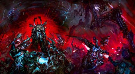 Chaos Space Marines Art By Lewis Jones 40K Gallery