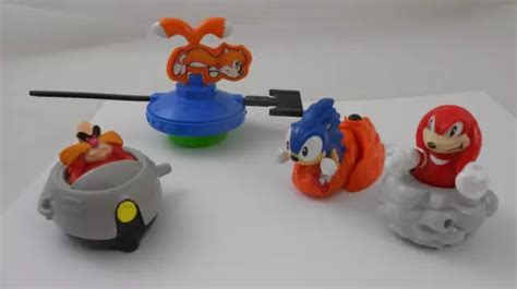 1995 MCDONALDS HAPPY Meal Sonic The Hedgehog Komplettes Set Sega