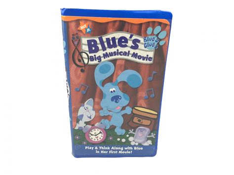 Blue's Clues - Blue's Big Musical Movie - VHS