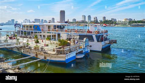 Cairo Egypt December The Ship Restaurant At Corniche